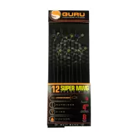 Guru Banded Hair Rigs - Super MWG - 4"/10cm - roz.10 / 0.19mm
