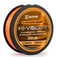 SONIK HI-VISICAM 15LB 1200M ORANGE