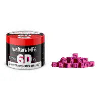 6D WAFTERS MFA DUO STRAWBERRY-HALIBUT 6x6mm 20g MatchPro