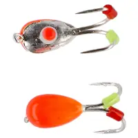 MIKADO PRZYNĘTA - ICE BUG POMARAŃCZOWY rozm. 4mm - SREBRNY