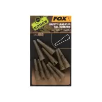 FOX EDGES Camo Safety Lead Clip Tail Rubbers (Size 7)