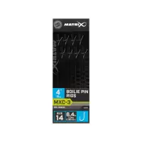 MATRIX MXC-3 Size 14 Barbless / 0.18mm / 4" (10cm) / Boilie Pin - 8pcs