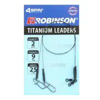 Przypon tytanowy Robinson 35cm/9kg 2szt