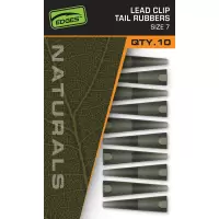 FOX Naturals Size 7 Lead Clips Tail Rubbers