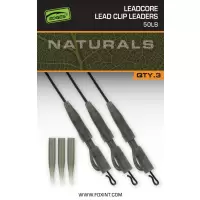 FOX Naturals Leadcore PG Lead Clip Leaders 50LB