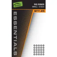 FOX  Edges Rig Rings 2.5mm small x 25