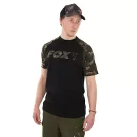 FOX Raglan T-Shirt Black/Camo
