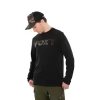 FOX Long Sleeve Black/Camo T-Shirt XL