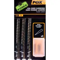 FOX EDGES SUBMERGE CAMO LEADER KWIK CHANGE 40LB
