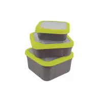 MATRIX Bait Boxes Grey/Lime - 3.3pt