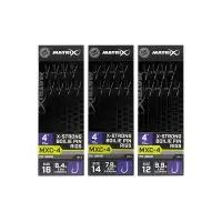 MATRIX MXC-4 Size 12 Barbless / 0.23mm / 4" (10cm) / X-Strong Boilie Pin - 8pcs