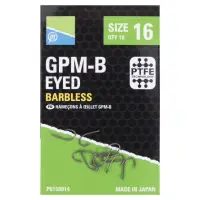 PRESTON GPM-B Barbless Eyed