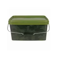 NGT 12,5 litre camo bucket wiaderko Prostokątne