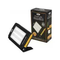 Power Bank ze świetlówką i panelem solarnym