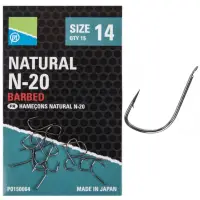 Preston Natural N-20 Hooks