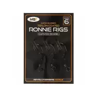 NGT Przypony Ronnie Rig 3szt rozmiar 6 NGT