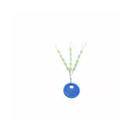 Stopery Silikonowe GENLOG Silicon Oval Stops Fluo Green 5mm - Large