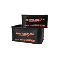 Zestaw 2 pojemników GENLOG EVA Solid Base Carbon O-28x19x13+1