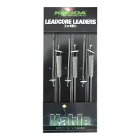 Korda - Leadcore leader Heli Weed/Silt  3szt.