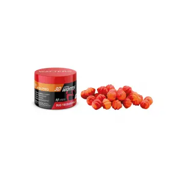 3D WORMS WAFTERS DUO STRAWBERRY 8mm 20g MatchPro