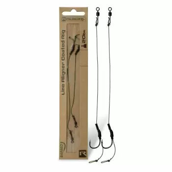 #4 Zebco Z-Carp™ Line Aligner Braid Rig 20lbs 2szt 20cm