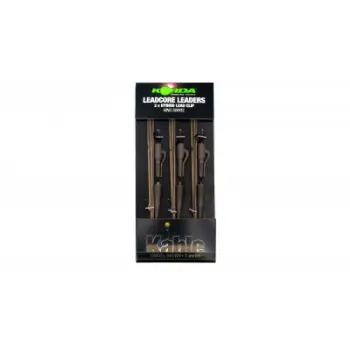 Korda - Leadcore Hybrid Lead Clip Weed/Silt  3 per pack