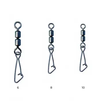 NYTRO Double F-Swivel Hooked Snap r.6