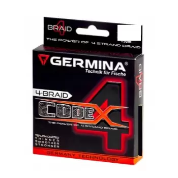 Plecionka Germina Code 4 Braid 0,16mm 14,7kg 150m Zielona