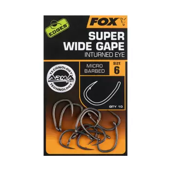 FOX Edges Armapoint Super Wide Gape (inturned eye) - Size 5