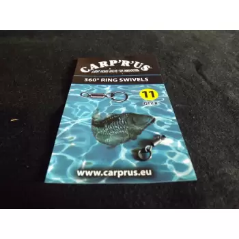 Carp'R'Us - 360 Ring Swivels Size 11