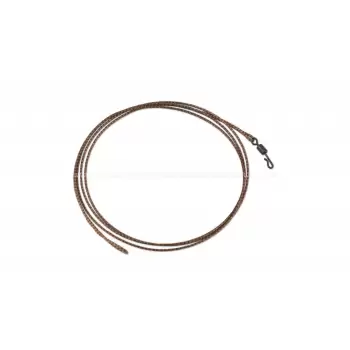 Carp'R'Us Total Leadcore Leader Quick Change Swivel 8 - leadcore z szybko złączką 2 sztuki 92cm 60lb