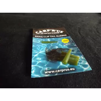 Carp'R'Us - Snag Clip Tail Rubbers Green