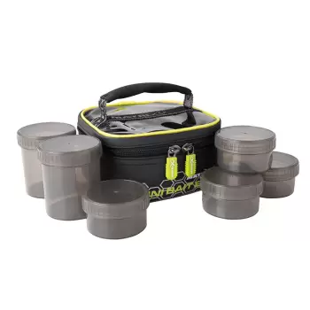 MATRIX Mini Bait Bag (inc 6 pots)