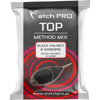 BLACK HALIBUT & KON METHODMIX Zanęta Matchpro 700g