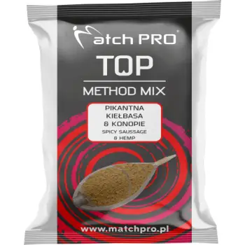 METHODMIX PIKANTNA KIEŁBASA & KONOPIE Zanęta MatchPro 700g
