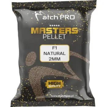 F1 NATURAL 2mm PELLET MASTERS MatchPro 700g