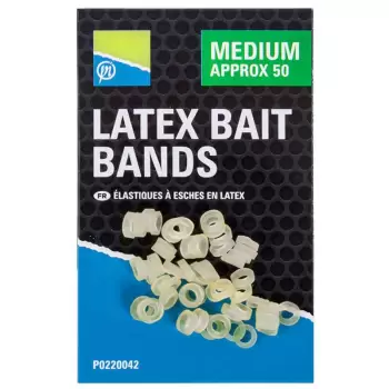 PRESTON LATEX BAIT BANDS - MEDIUM