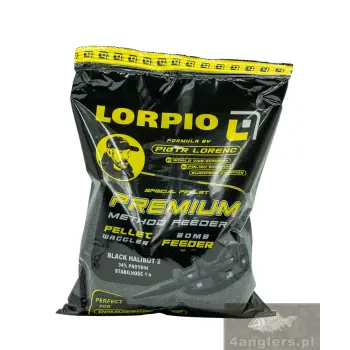 PELLET LORPIO BLACK HALIBUT 2,0MM 700G