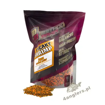 Pellet zanętowy Method Mania 900g 2mm - Freaky Shrimp