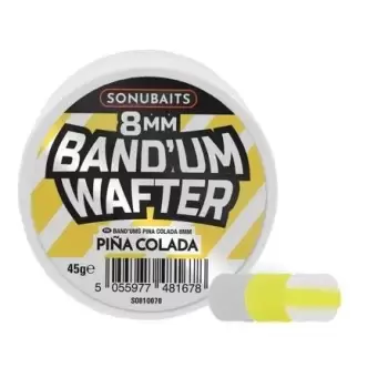 SONUBAITS Band'um Wafters - 10mm Pineapple & Coconut