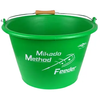 WIADRO - MIKADO METHOD FEEDER - poj. 17l - ZIELONE