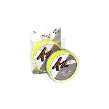 MIKADO PLECIONKA - NIHONTO FINE BRAID - FLUO ŻÓŁTA - 150m