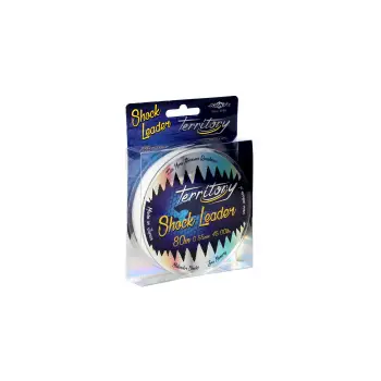 MIKADO PRZYPON STRZAŁOWY - TERRITORY SHOCK LEADER 45lbs/0.55mm/80m - TRANSPARENTNY