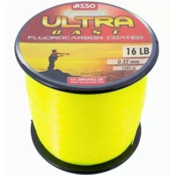 Żyłka ASSO - Ultra Cast Fluo Yellow 0,30mm 1000m