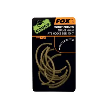 FOX EDGES Withy Curve Adaptor - Trans Khaki Hook 6 - 2