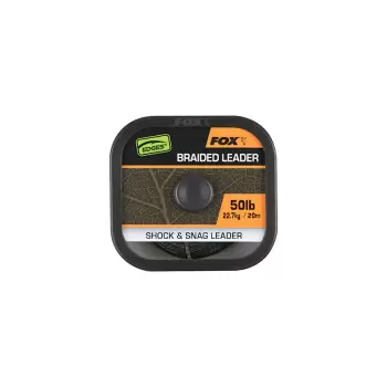 FOX Naturals Braided Leader x20M 50lb/22.7kg