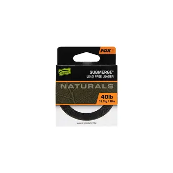 FOX Naturals Submerge Leader x10m 40lb/18.1k