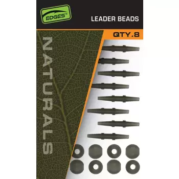 FOX Edges Naturals Leader Beads x 8