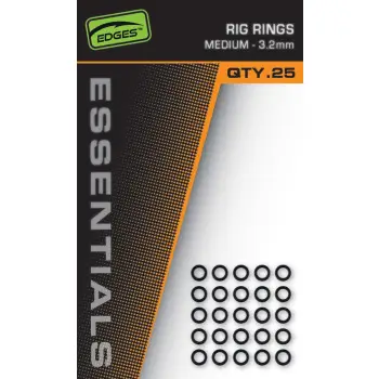 FOX Edges Rig Rings 3.2mm Medium x 25