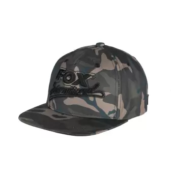 FOX Camo Flat peak College Snapback